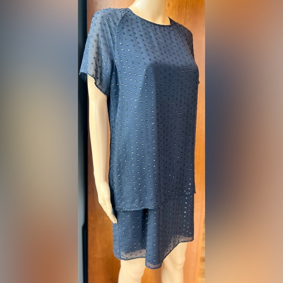 LIFE WITH BIRD Sparkling Embellished Black Silk Dress Size 2 - Picture 3 of 9